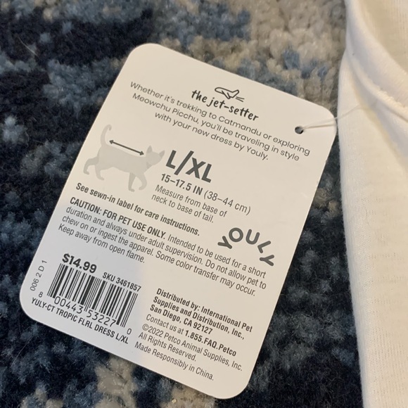 👑 Youly Cat Dress L/XL NWT - Picture 4 of 5